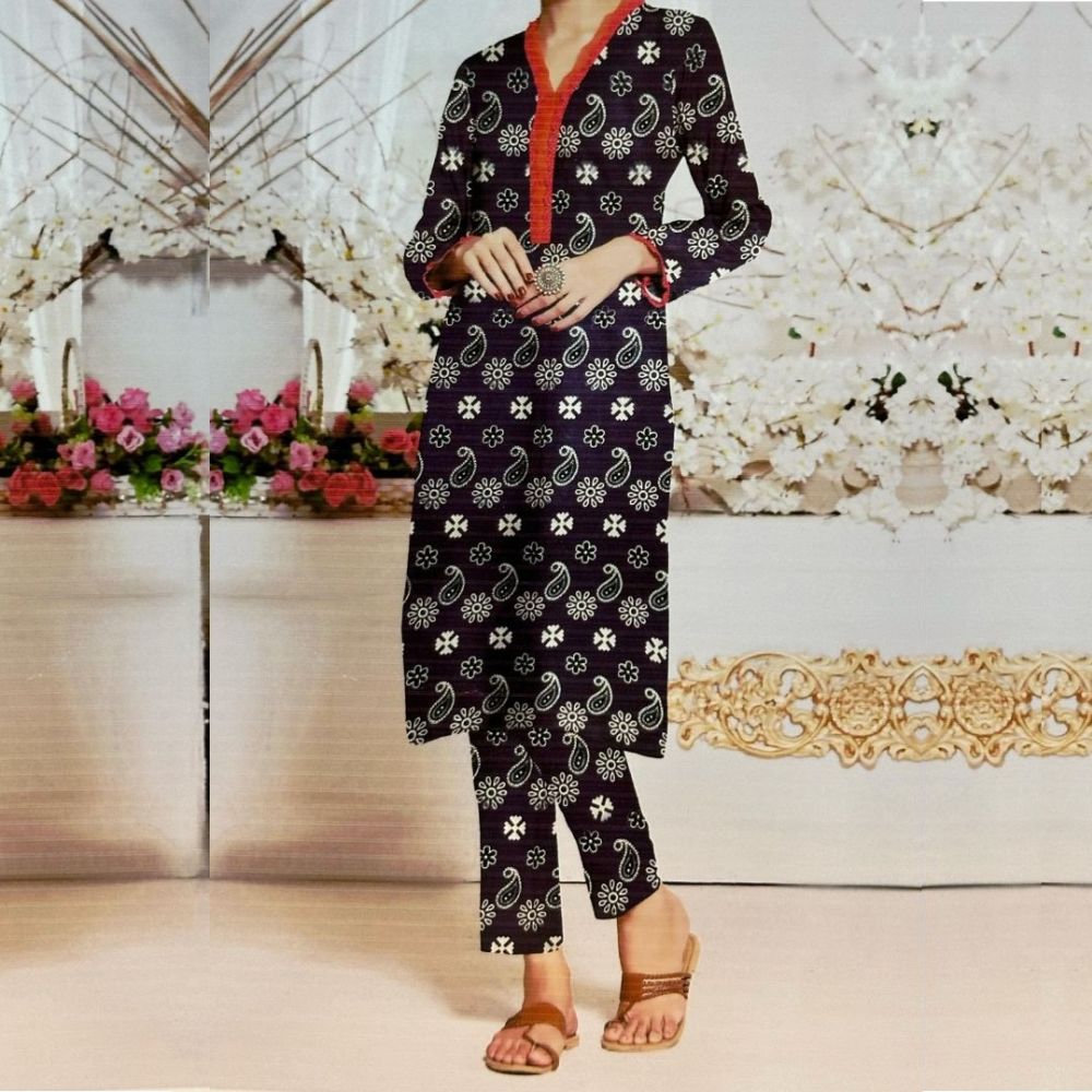 Fatima Collection Printed Lawn 2 Piece (1486-015)