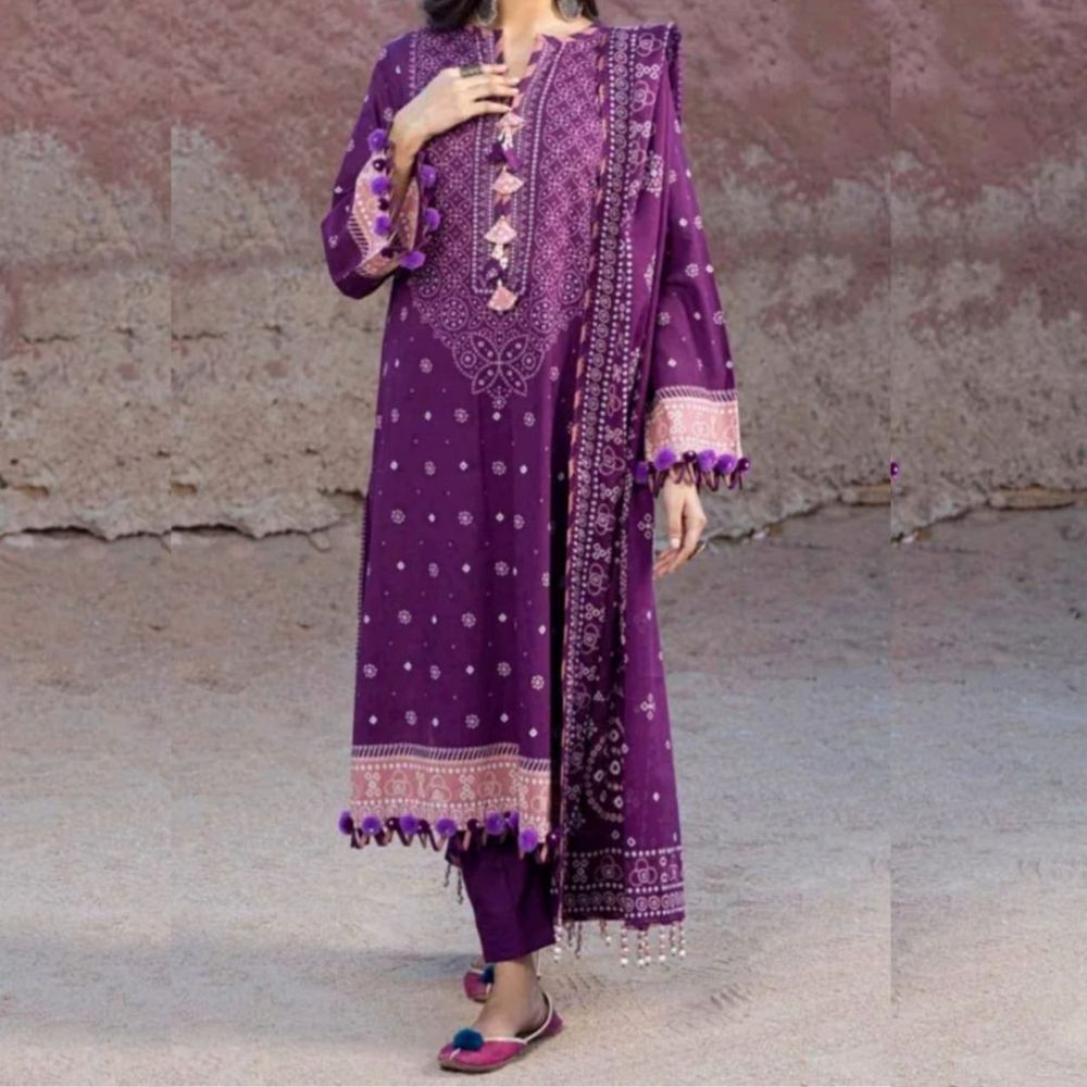Gul Ahmed Lawn Chunri Collection (1490-001)