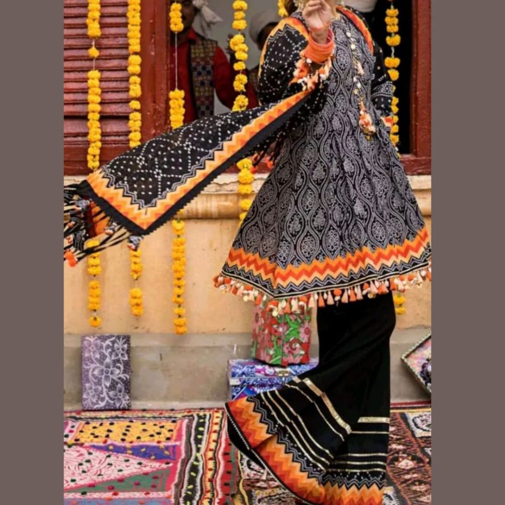 Gul Ahmed Lawn Chunri Collection (1490-006)
