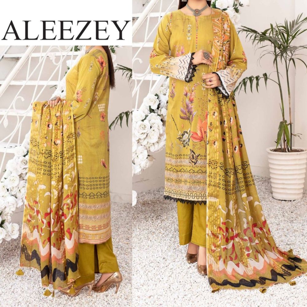 Fatima Collection Aleezay Lawn Bana Dora (1491-001)