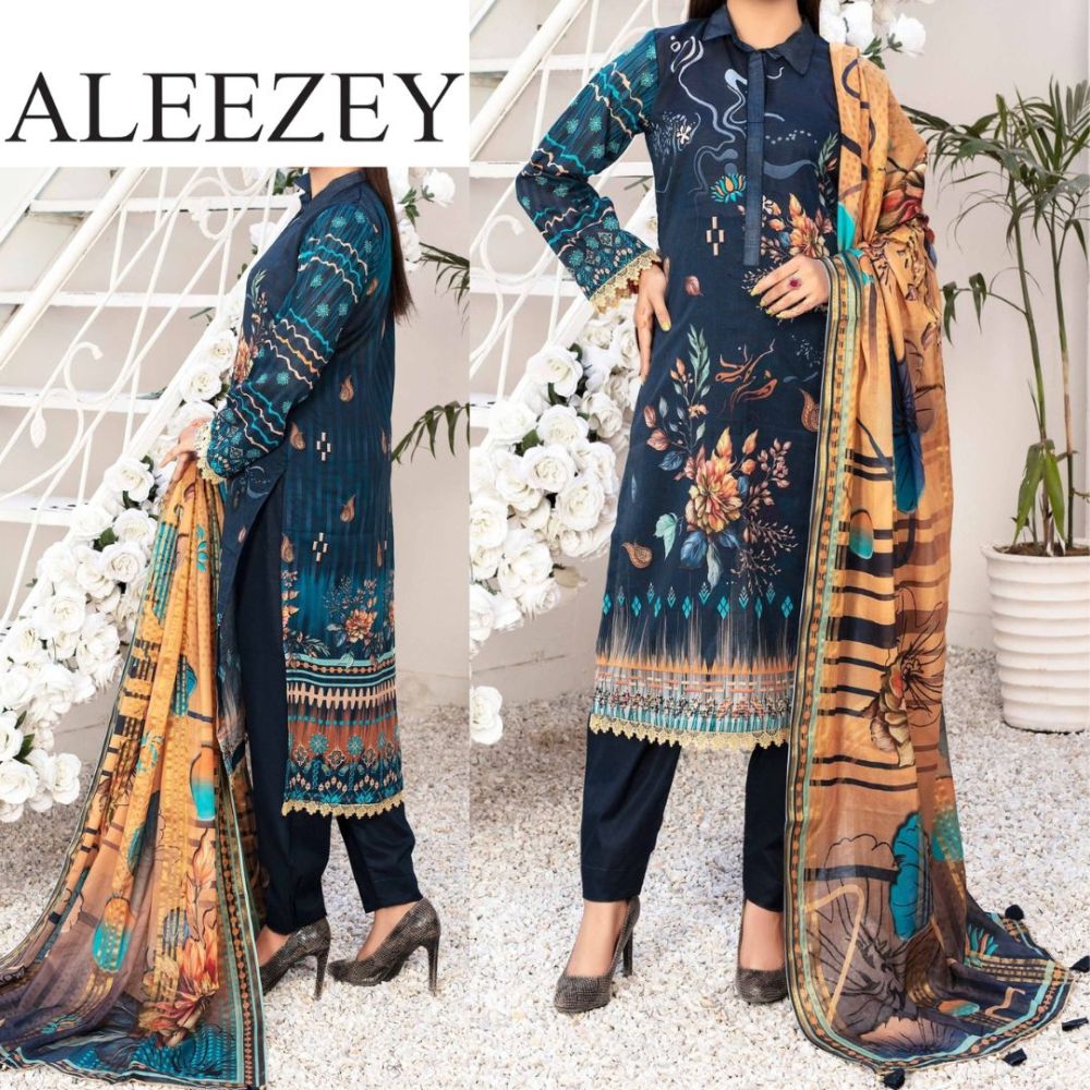 Fatima Collection Aleezay Lawn Bana Dora (1491-008)