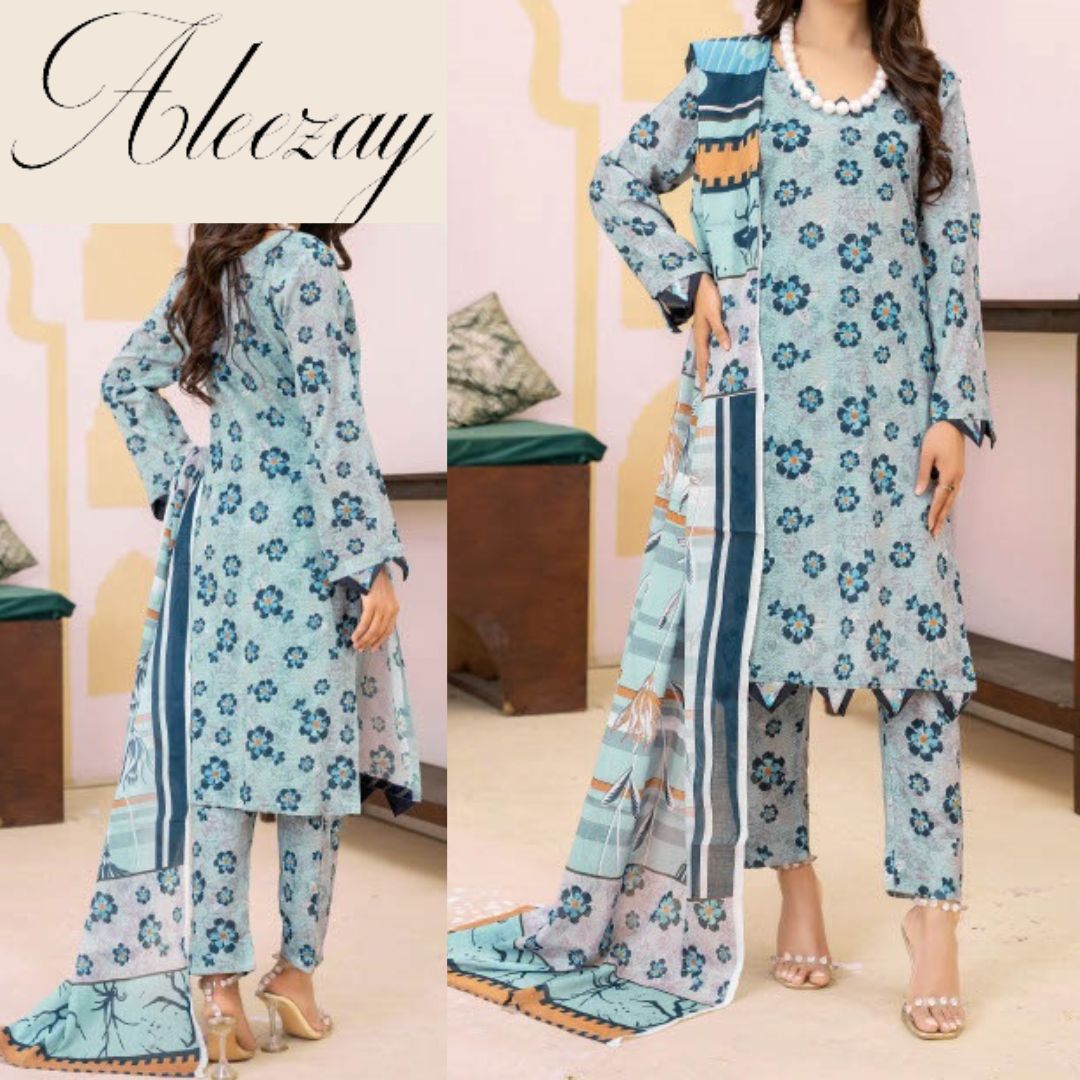 Fatima Collection Aleezay Bana Dora Lawn (1495-003)