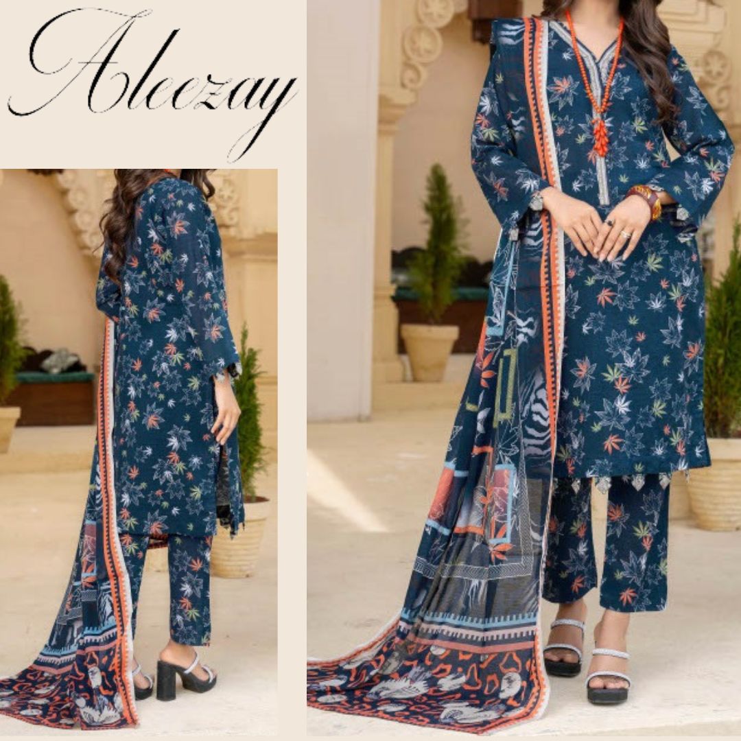 Fatima Collection Aleezay Bana Dora Lawn (1495-006)