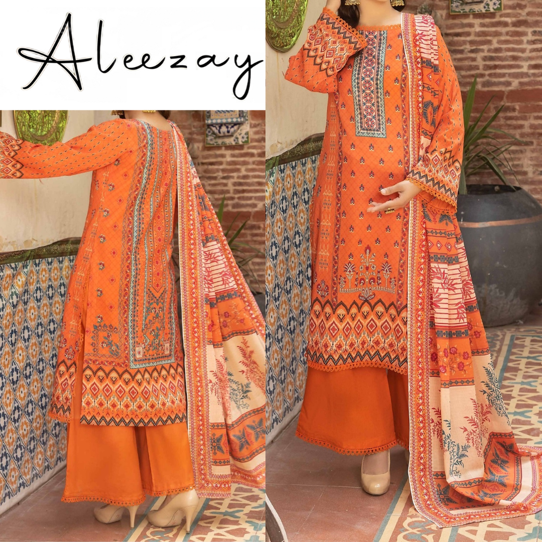 Fatima Collection Aleezay Bana Dora Lawn (1497-005)