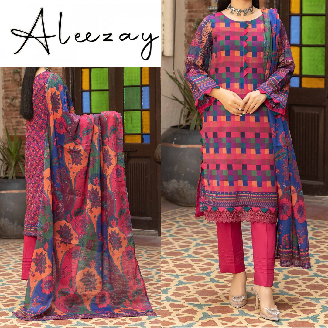 Fatima Collection Aleezay Bana Dora Lawn (1497-006)