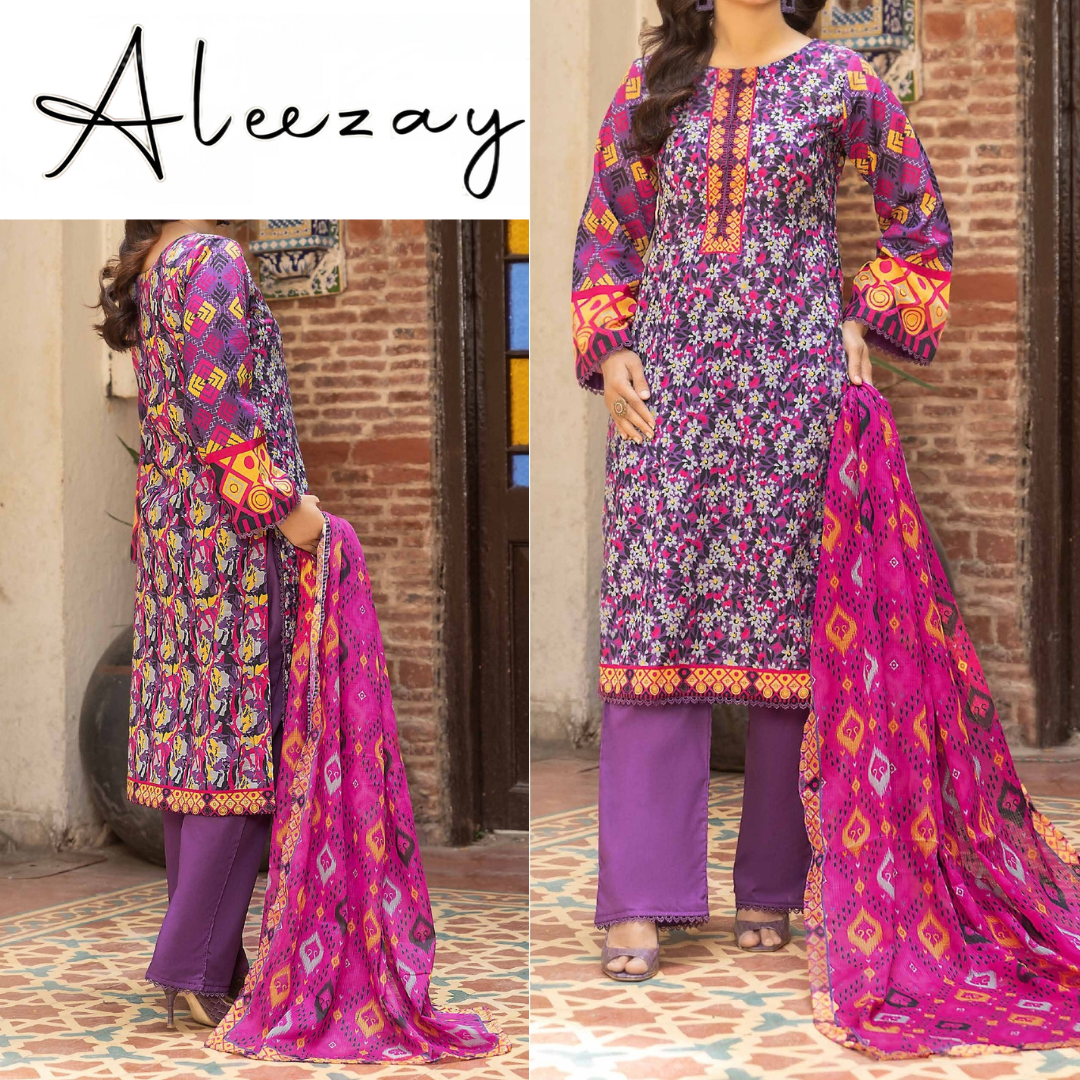 Fatima Collection Aleezay Bana Dora Lawn (1497-009)