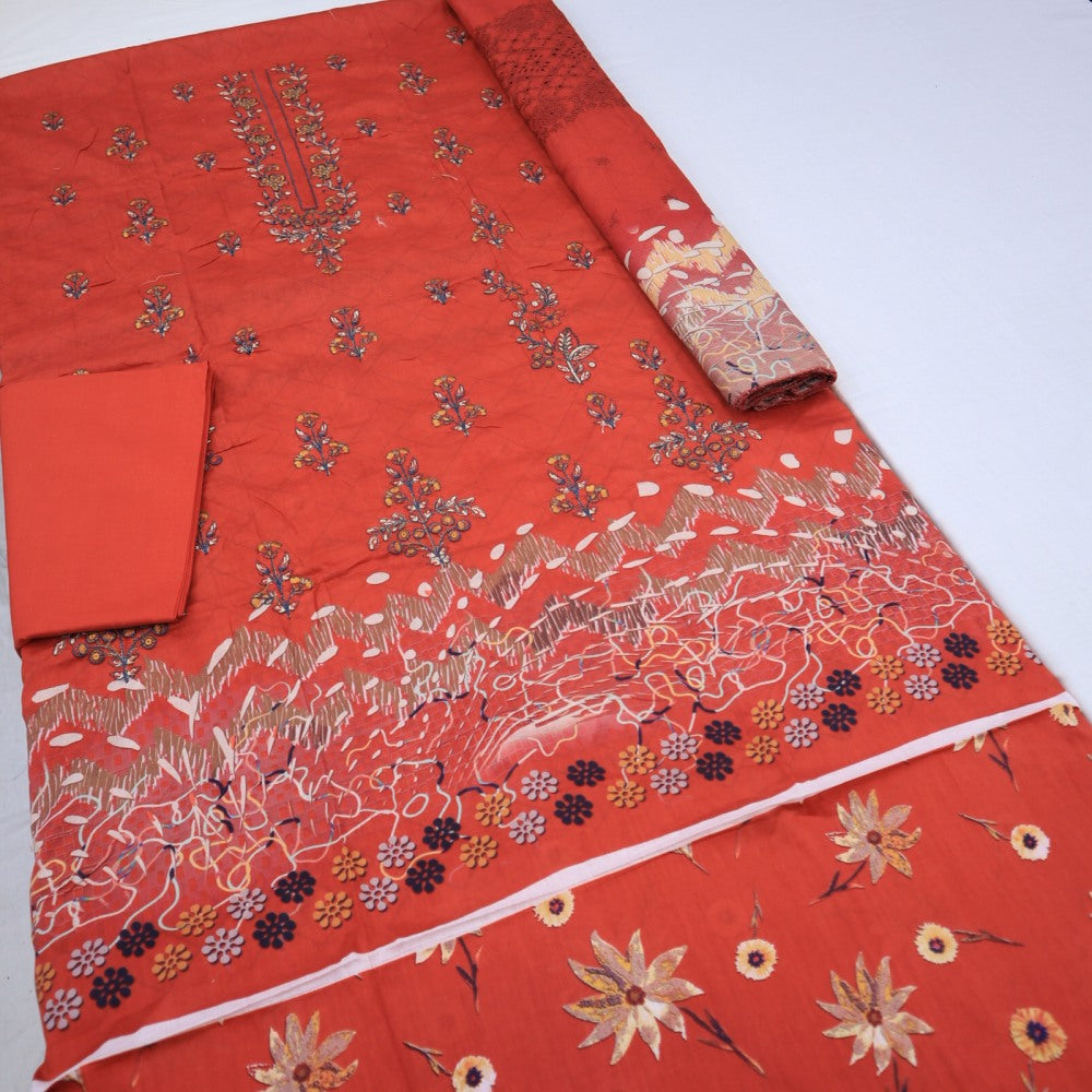 Safuiz Embroidered with Shifili Dupatta (1499-002)