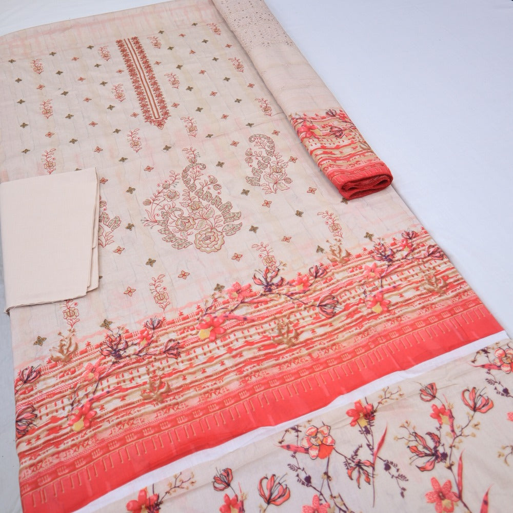 Safuiz Embroidered with Shifili Dupatta (1499-006)