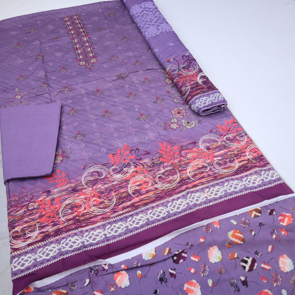 Safuiz Embroidered with Shifili Dupatta (1499-010)
