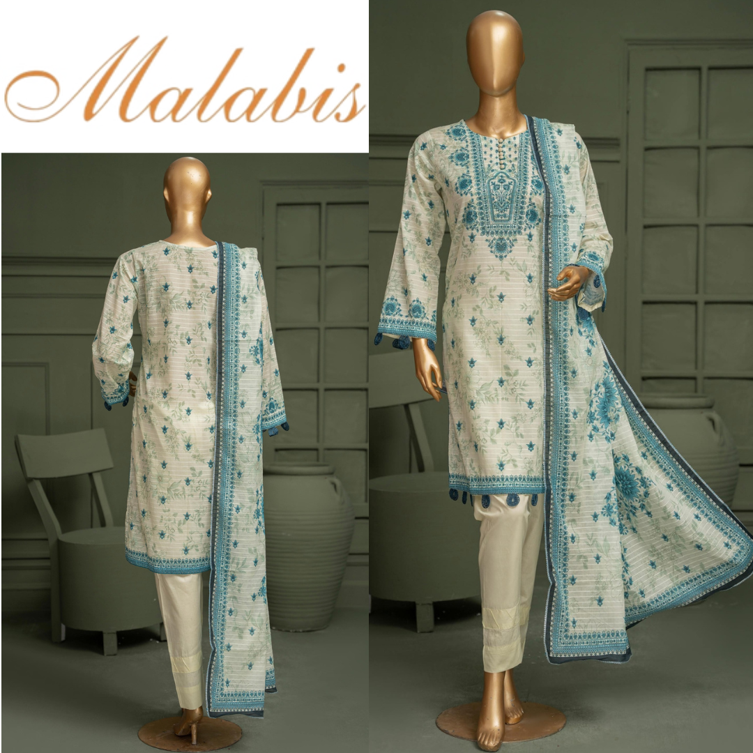 Malabis Dhoriya Lawn Volume 3 (1526-005)