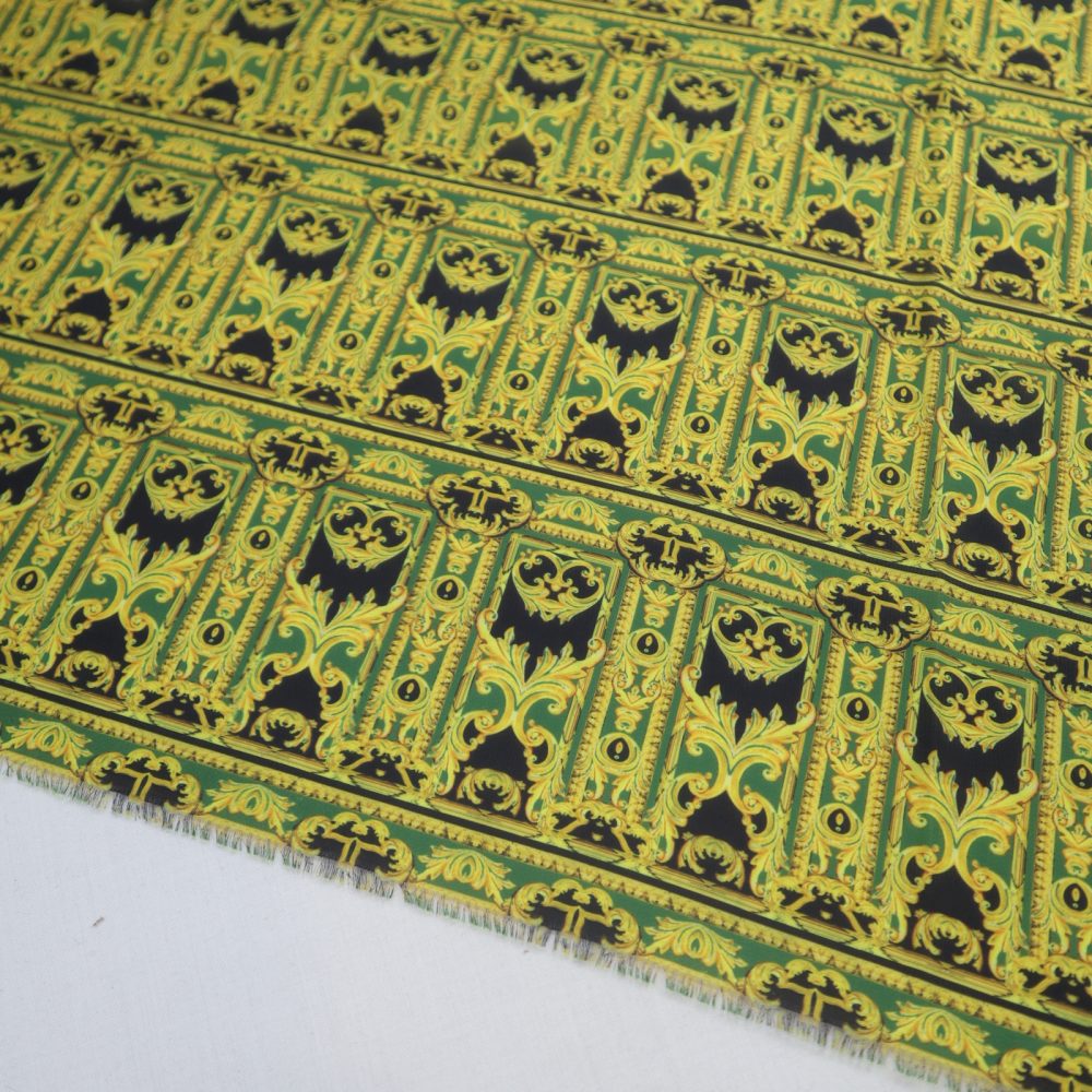 Digital Silk Print Shirt (1542-006)