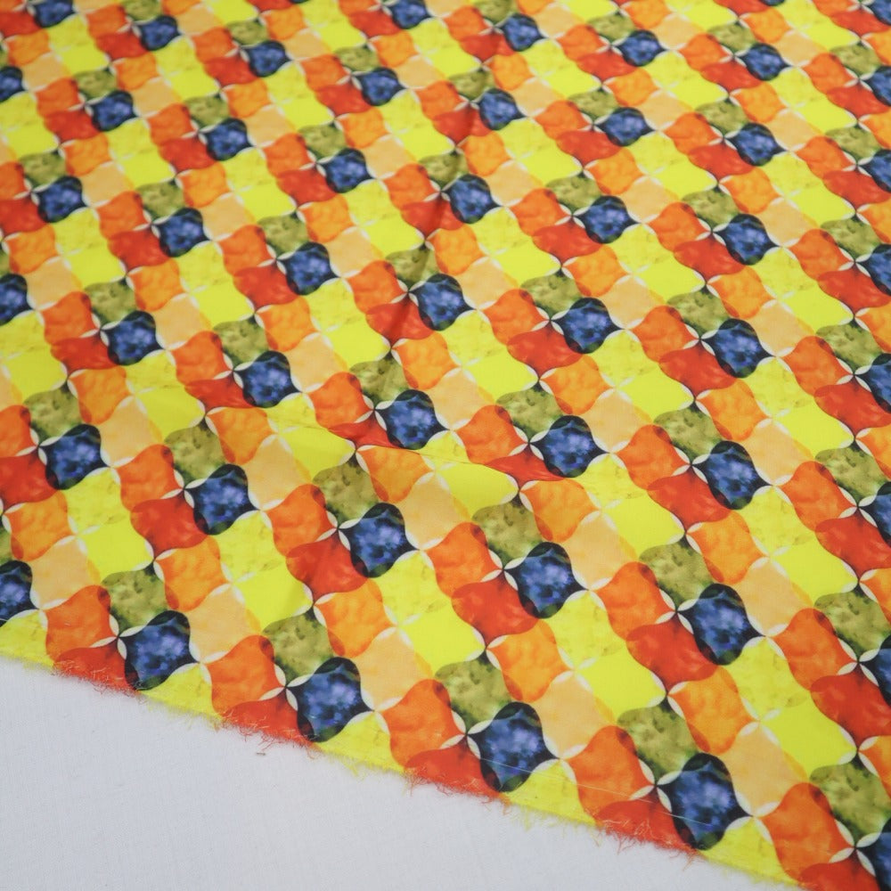 Digital Silk Print Shirt (1542-036)