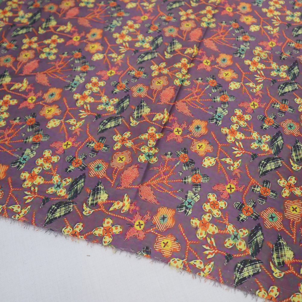 Digital Silk Print Shalwar Kameez (1542-037)