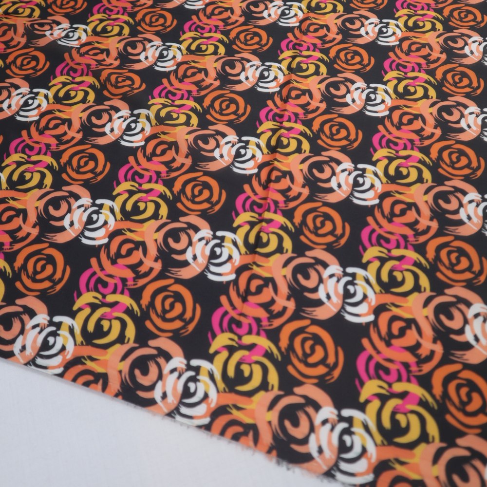 Digital Silk Print Shirt (1542-058)