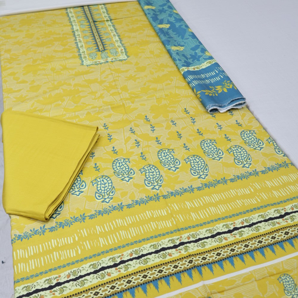 EM Textile Slub Marina Fancy Shawl (1568-010)
