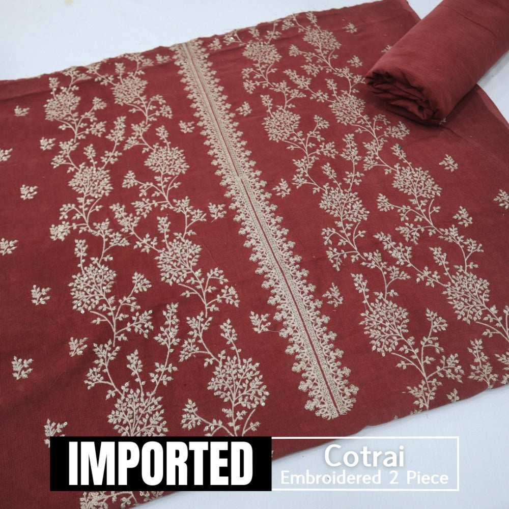 Imported Cotrai Embroidered (1611-027)