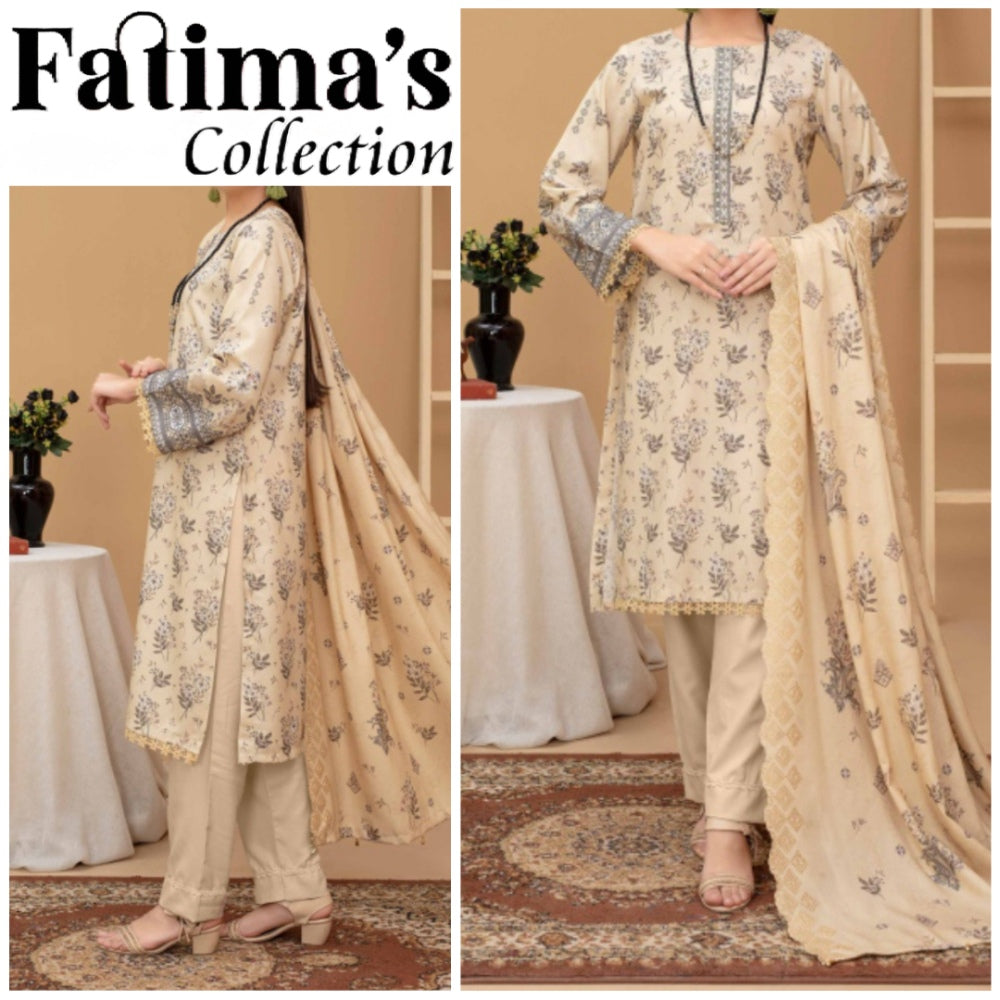 Mother Collection Peach Wool Cutwork (1617-001)
