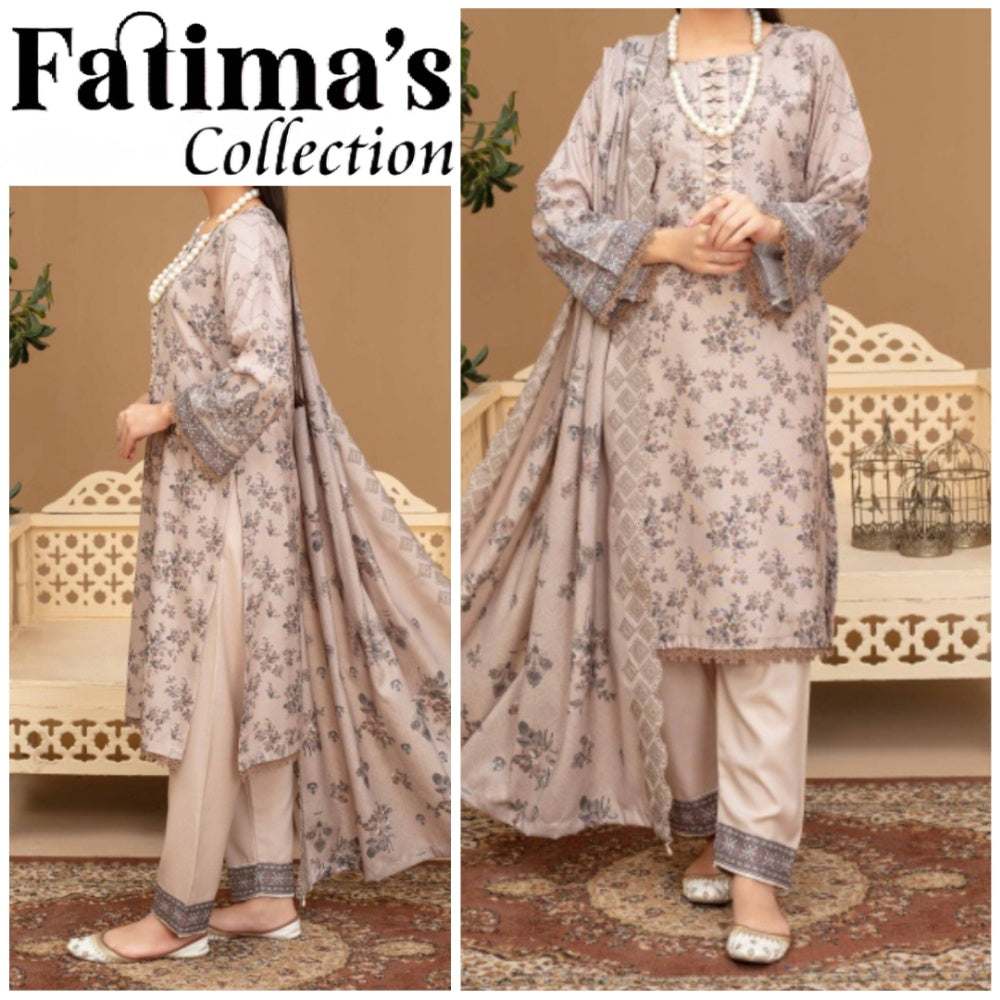 Mother Collection Peach Wool Cutwork (1617-002)