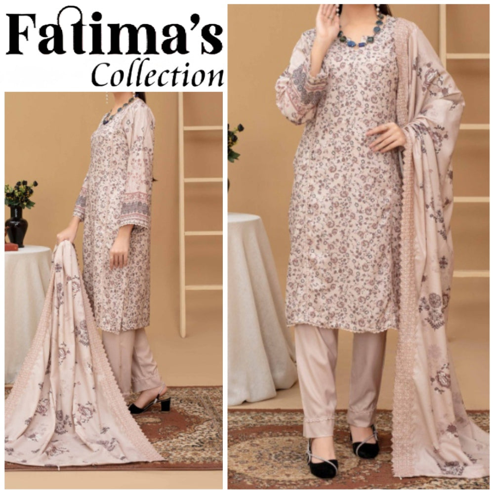 Mother Collection Peach Wool Cutwork (1617-003)