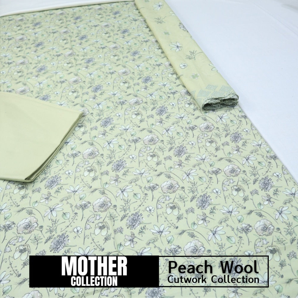 Mother Collection Peach Wool Cutwork (1617-006)