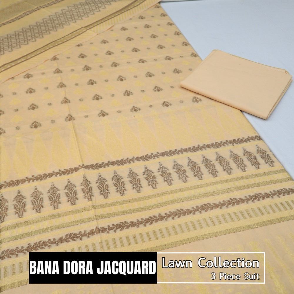 Bana Dora Jacquard Lawn by Meko Textile (1631-046)