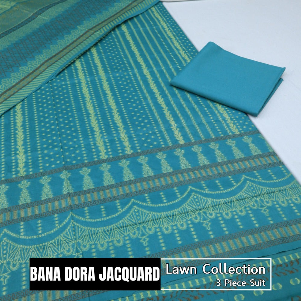 Bana Dora Jacquard Lawn by Meko Textile (1631-054)