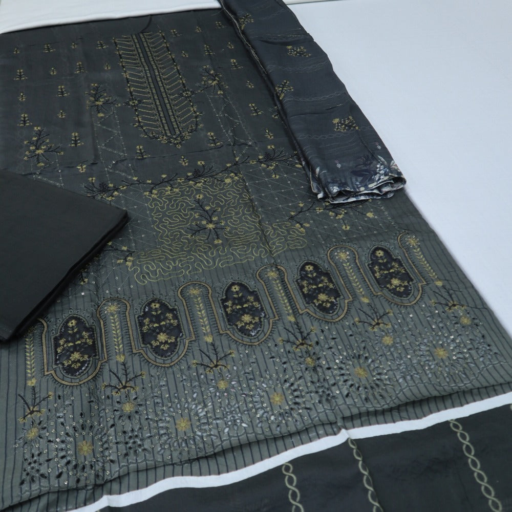 Tazeem Viscose Embroidered (1633-008)