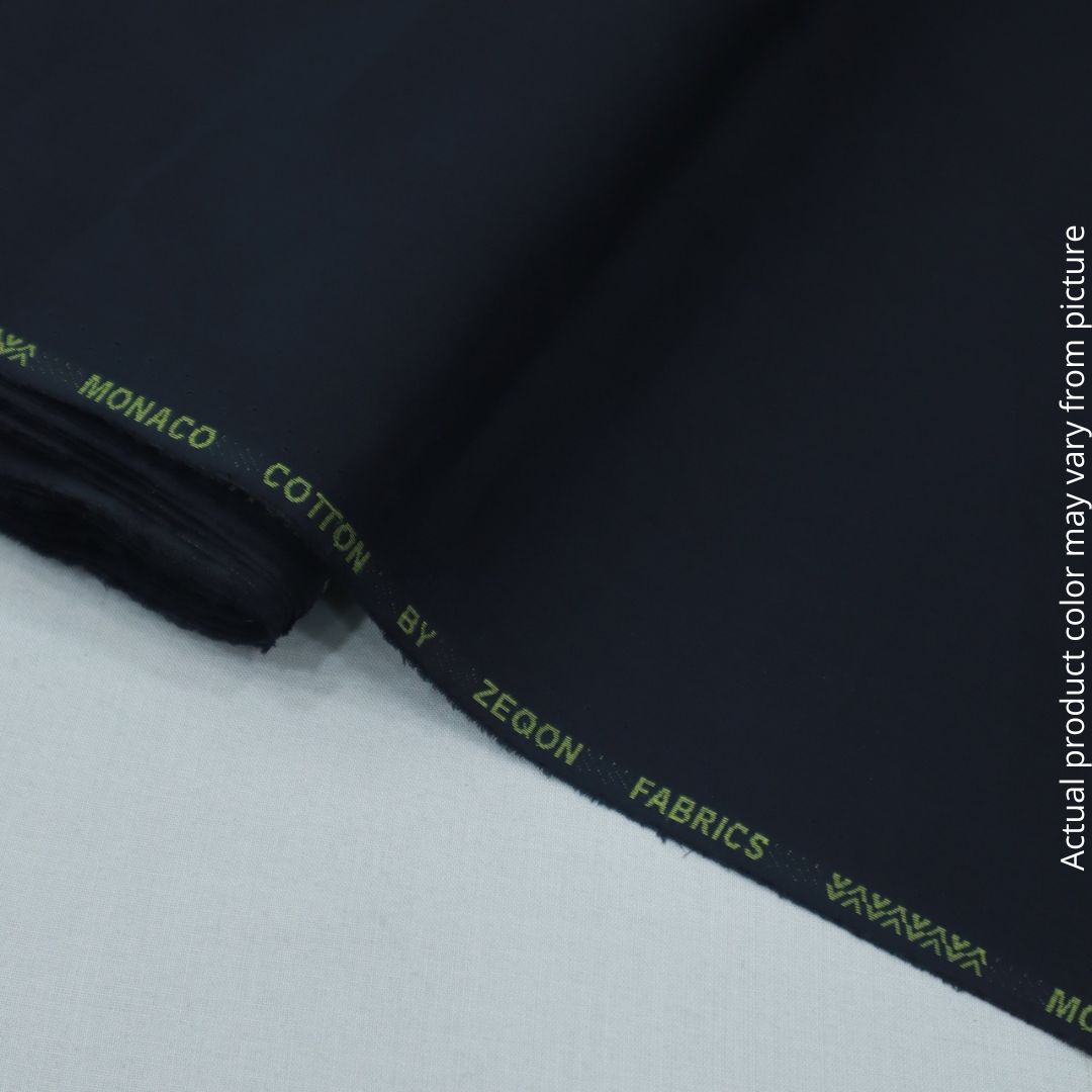 Monaco Carbon Black Cotton by Zeqon (1652-011)