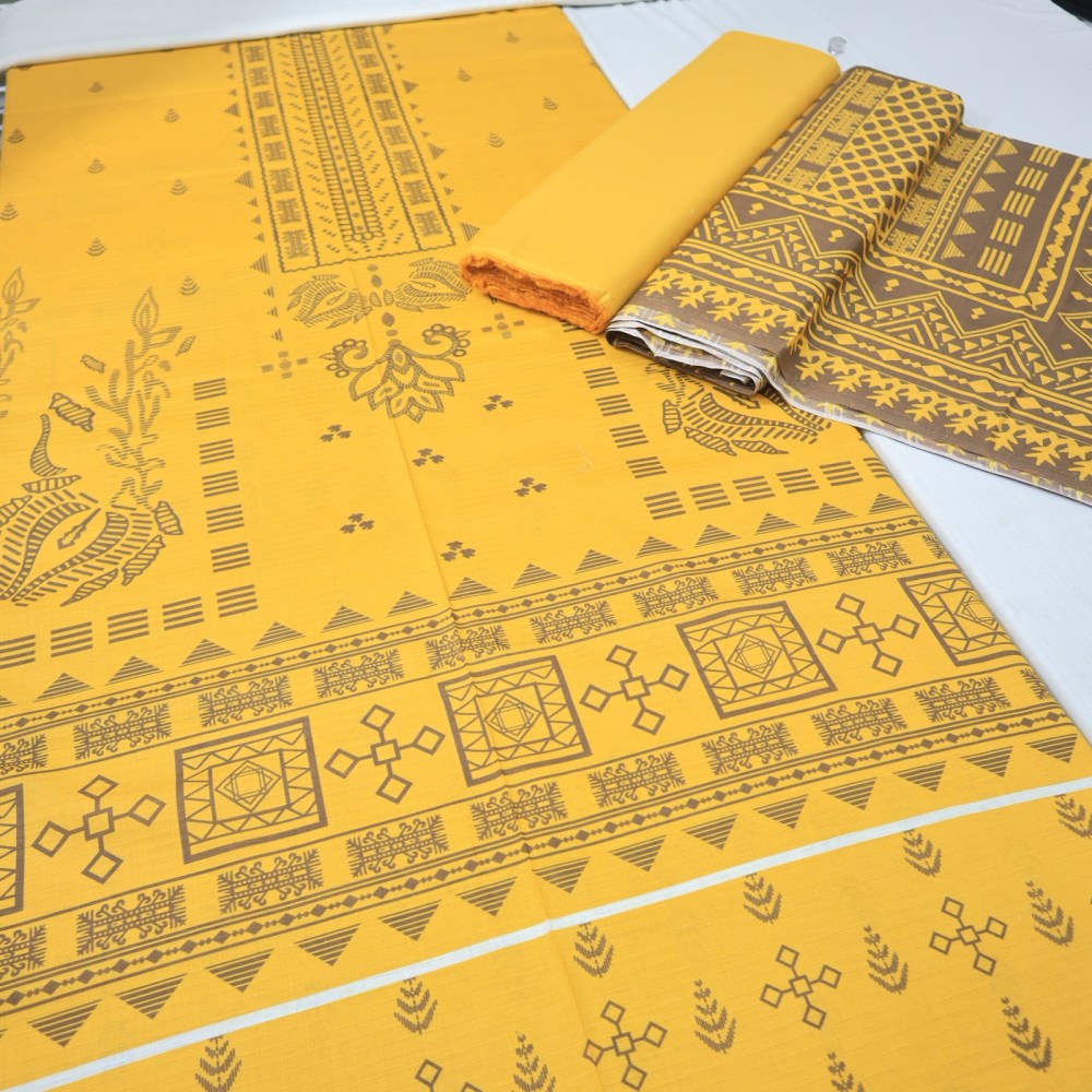 Digital Bana Dora Lawn Dupatta (1677-009)