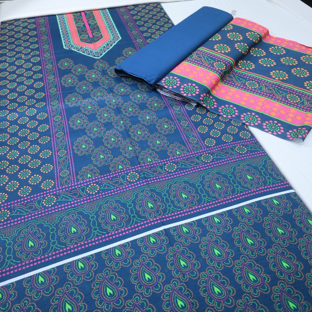 Digital Bana Dora Lawn Dupatta (1677-011)