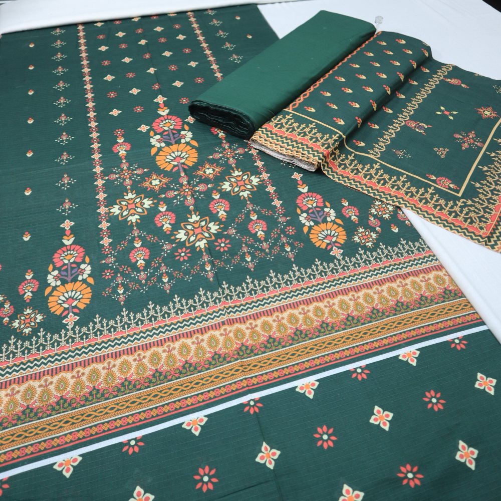 Digital Bana Dora Lawn Dupatta (1677-013)