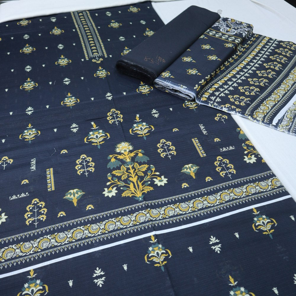 Digital Bana Dora Lawn Dupatta (1677-016)