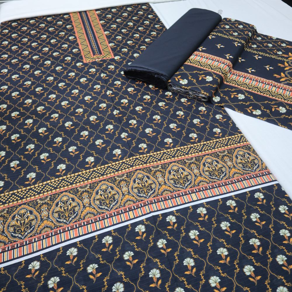 Digital Bana Dora Lawn Dupatta (1677-018)