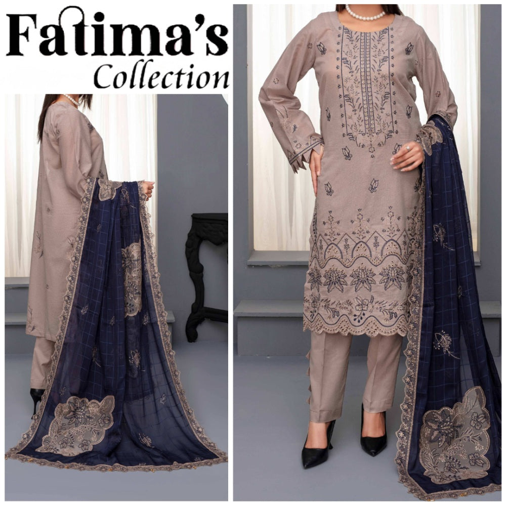 Mabroom Bana Dora Aplic EMD Dupatta (1680-007)