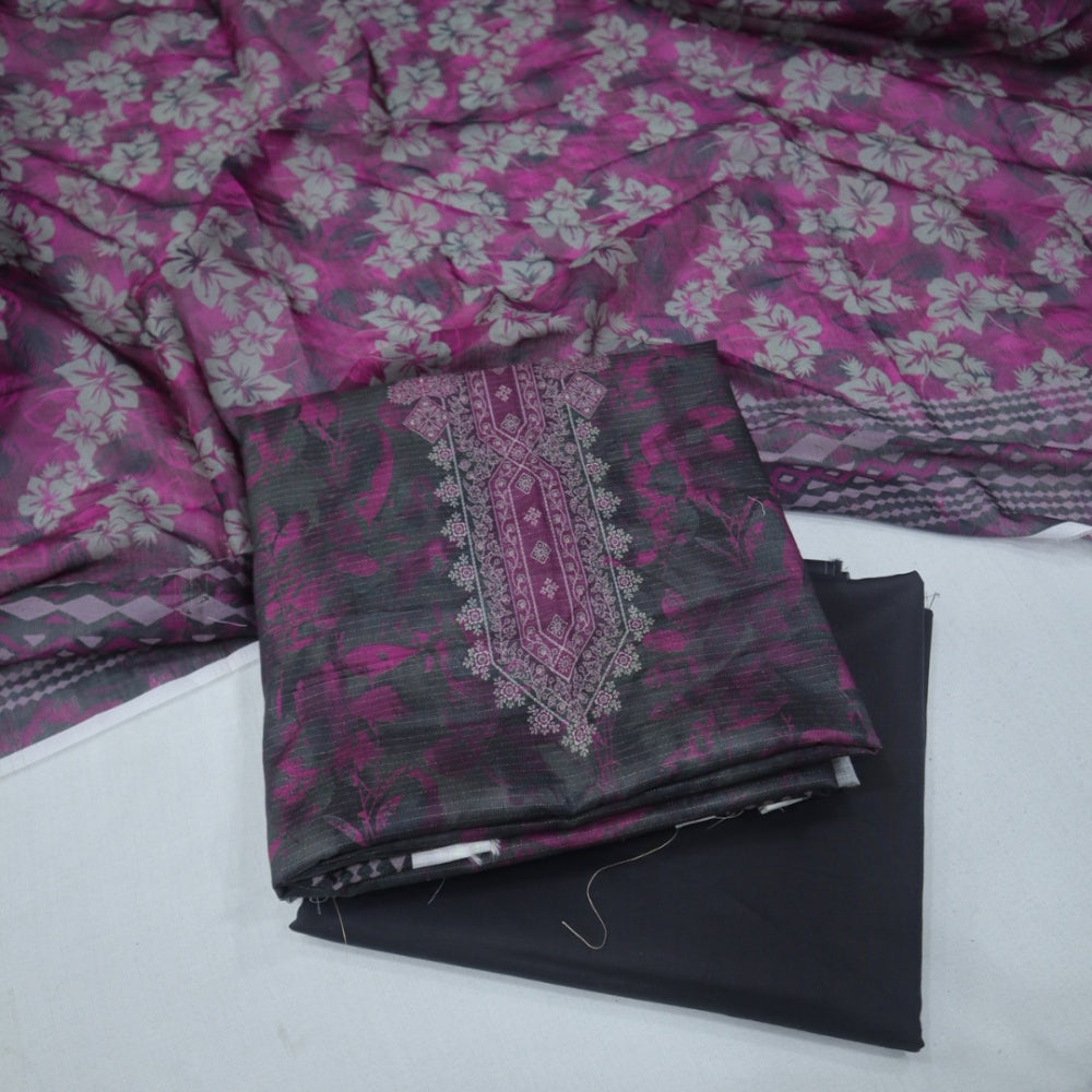 Chamki Doriya Lawn 3 Piece (1693-007)