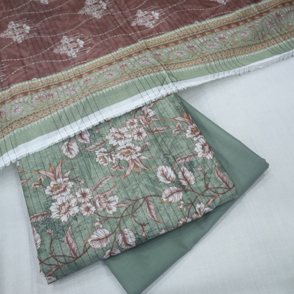 Hafiz Doriya Lawn 3 Piece (1707-017)