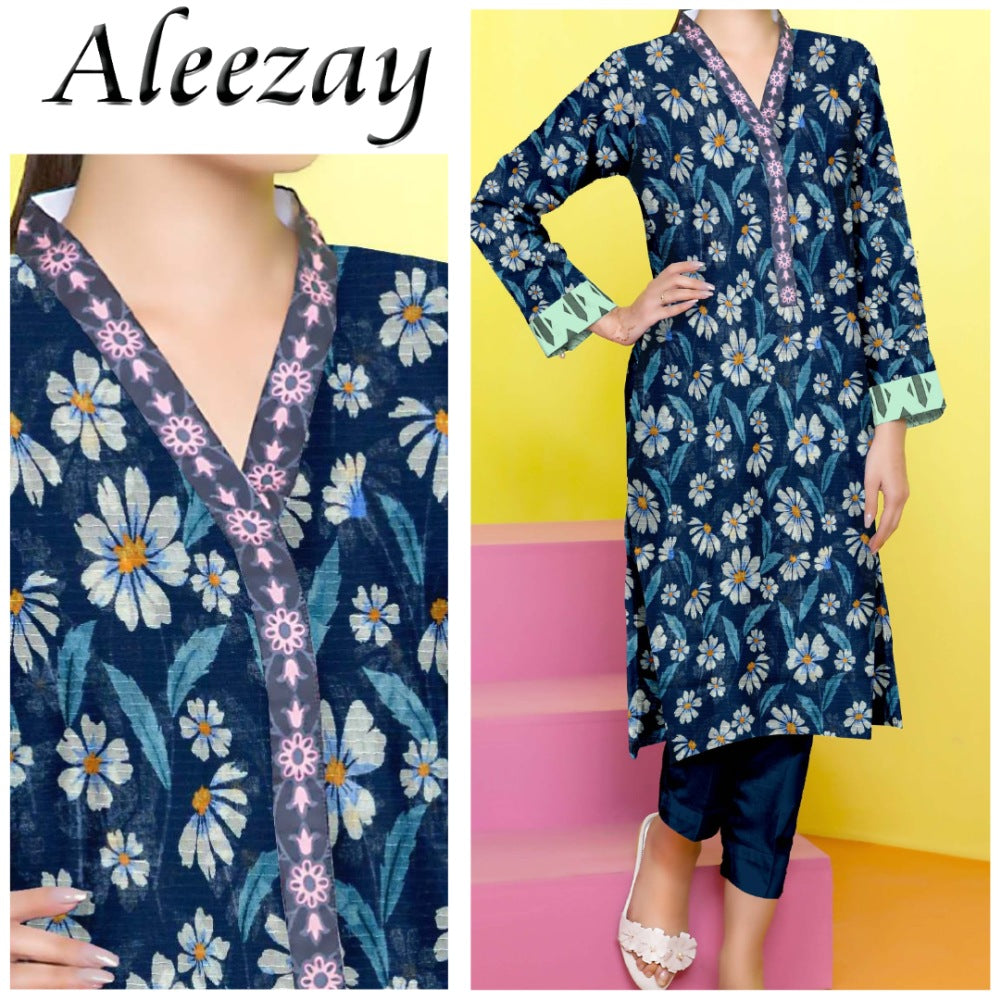 Aleezay Bana Bora Lawn 2 Piece (1713-001)