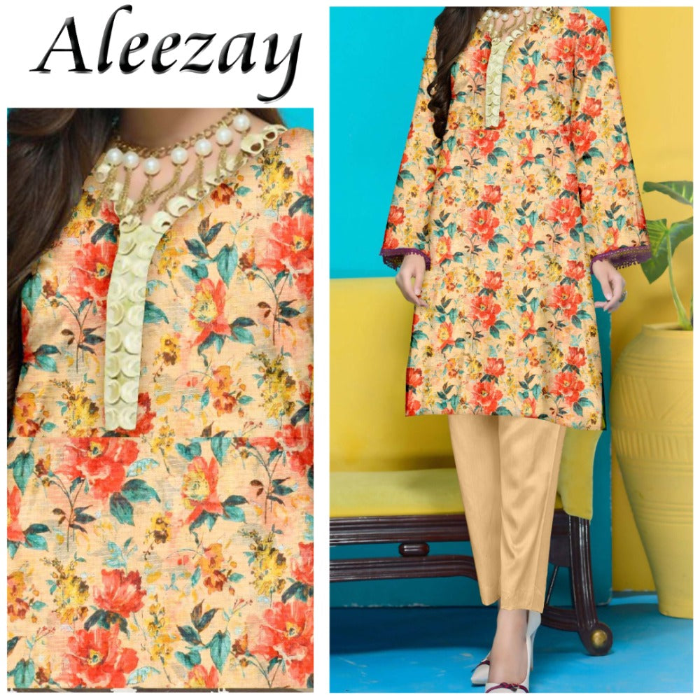 Aleezay Bana Bora Lawn 2 Piece (1713-002)