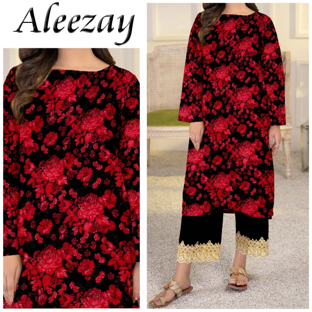 Aleezay Bana Bora Lawn 2 Piece (1713-007)