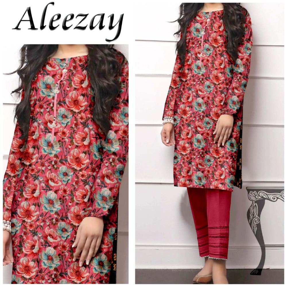 Aleezay Bana Bora Lawn 2 Piece (1713-009)