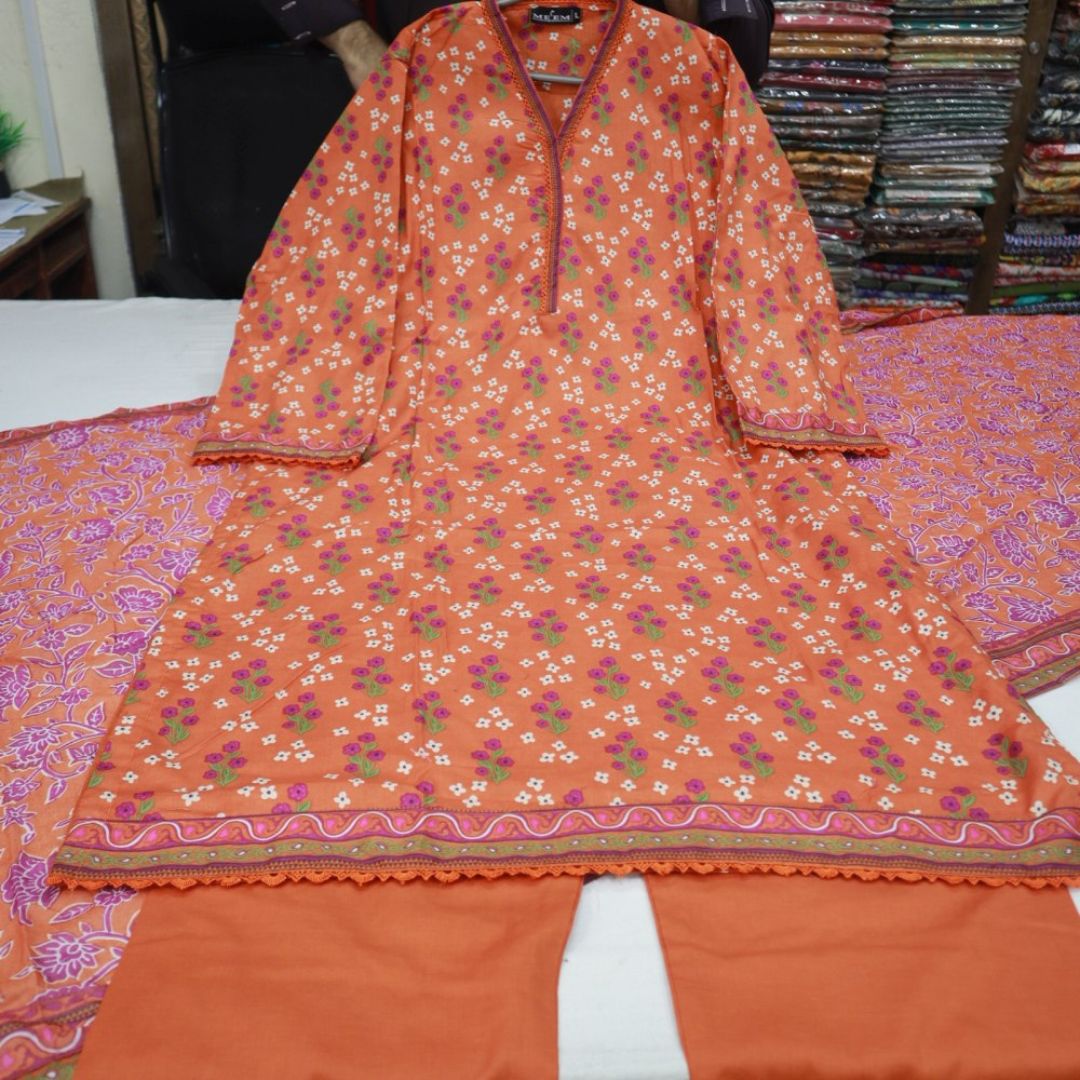 Safina Lawn 3 Piece Stitch (1719-021)