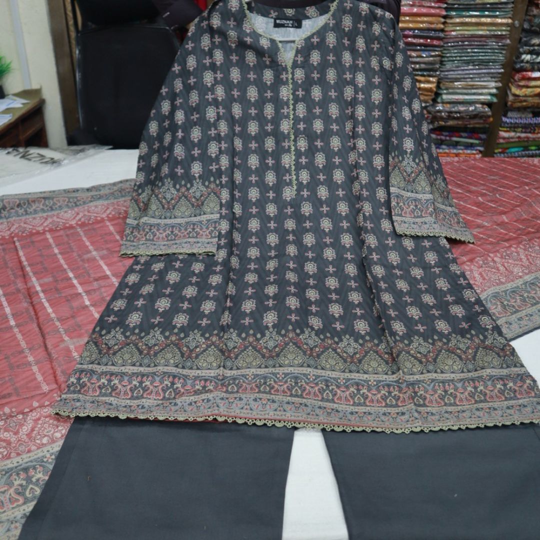 Safina Lawn 3 Piece Stitch (1719-027)