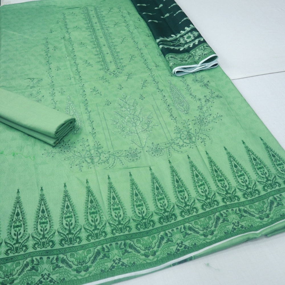 Uffaq Emboirdery Lawn 3 Piece (1720-006)