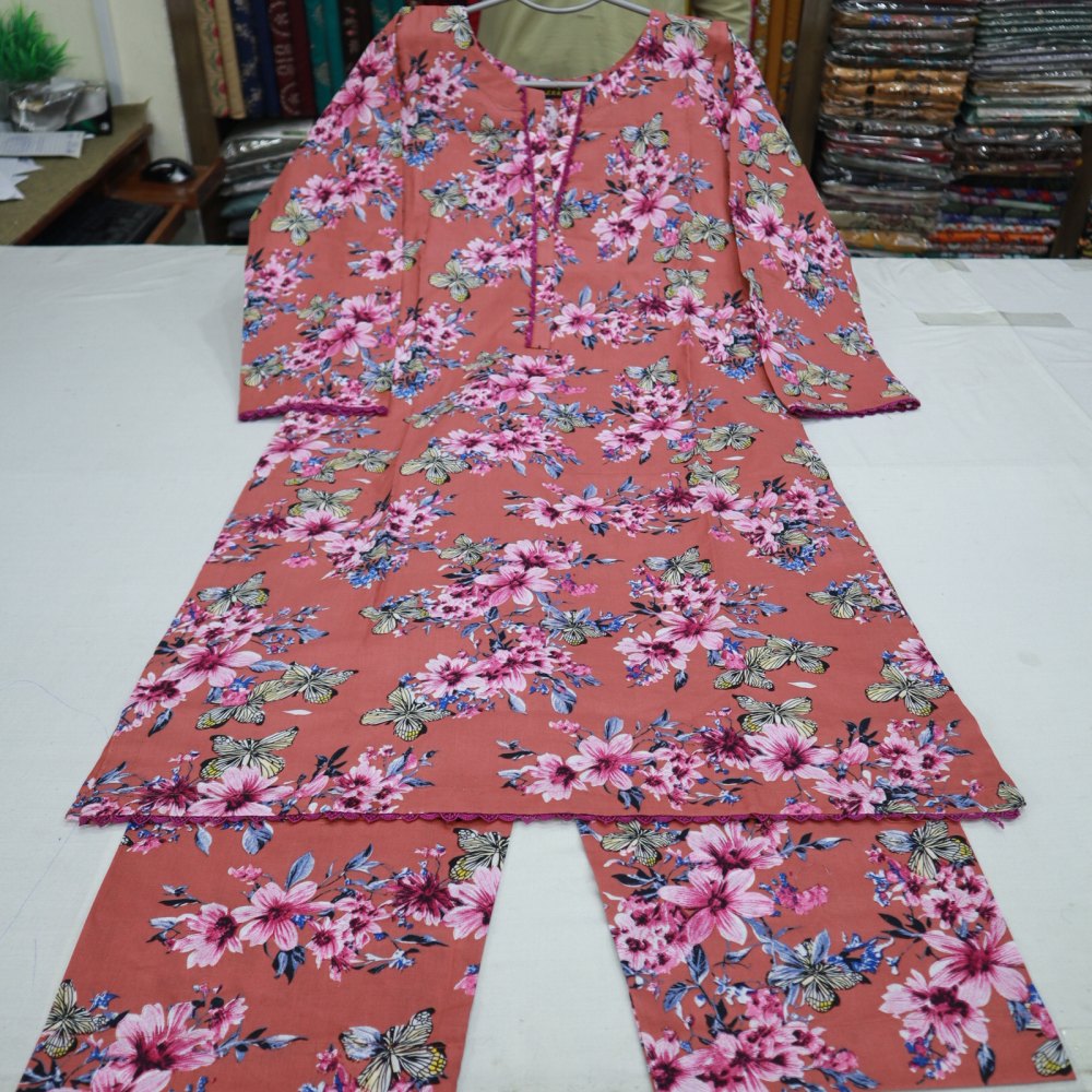 Stitch Lawn 2 Piece (1736-008)