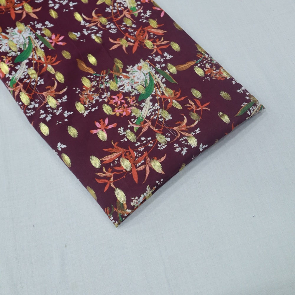 Imported Gold Zari Lawn (1739-019)