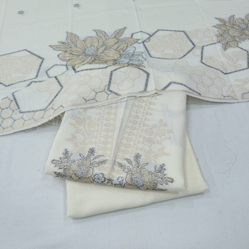 Karandi Jaquard Brosha 3 Piece (1769-011)