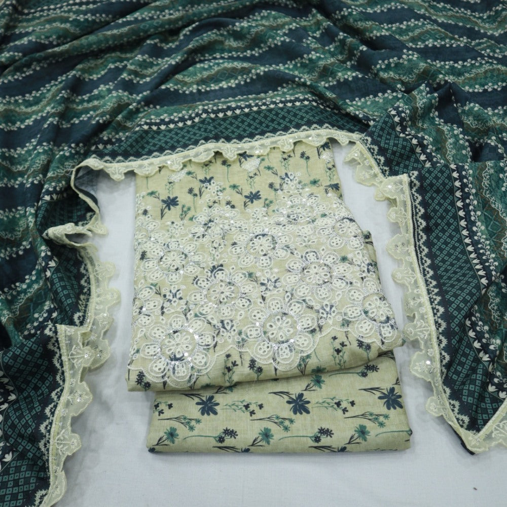 Narmin Embroidered Khaddar (1811-002)