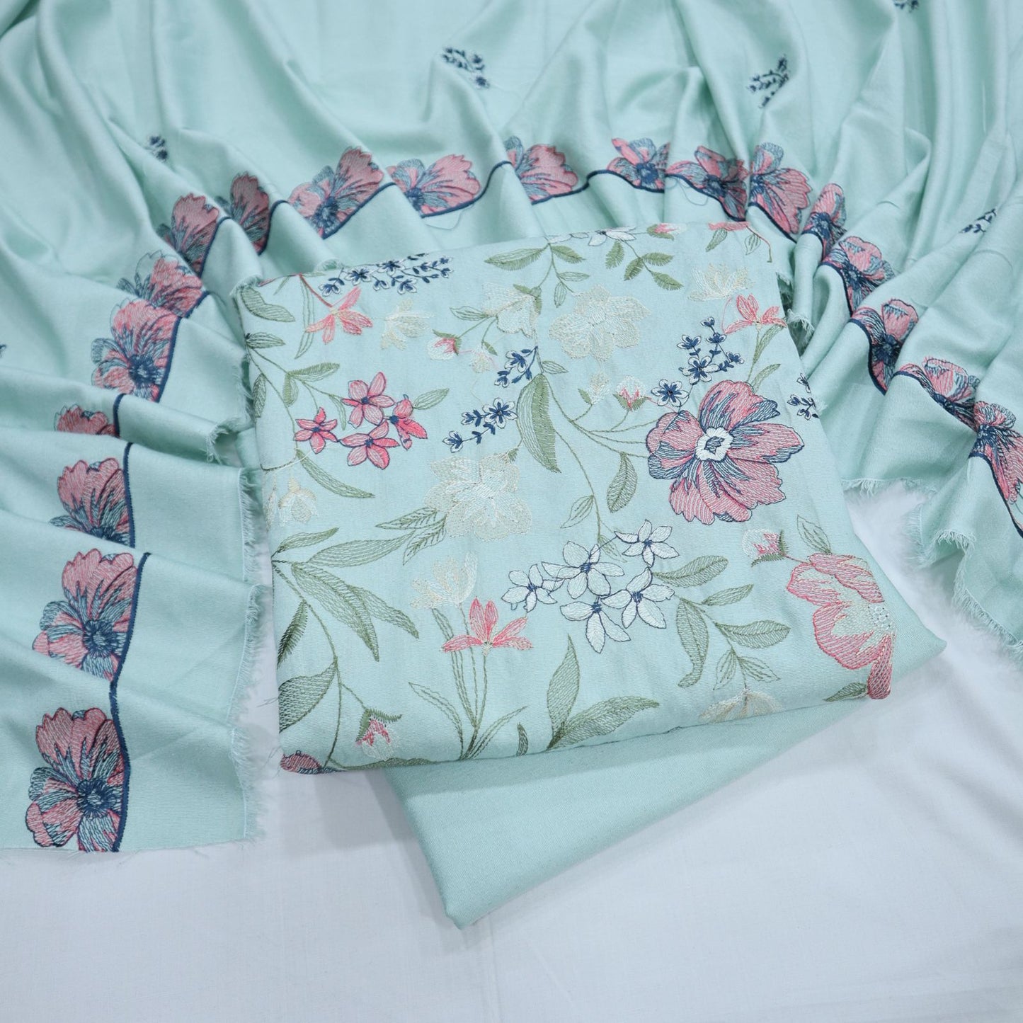 Bareeza EMB Karandi with EMB Shawl (1849-004)