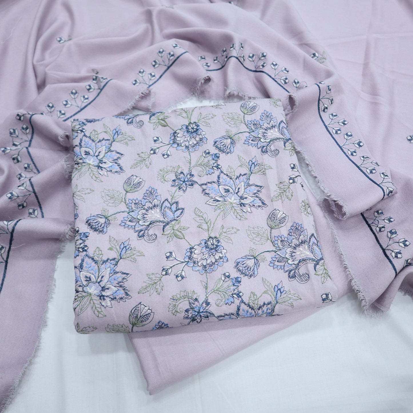Bareeza EMB Karandi with EMB Shawl (1849-009)
