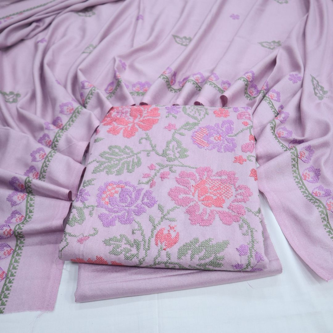 Bareeza EMB Karandi with EMB Shawl (1849-019)